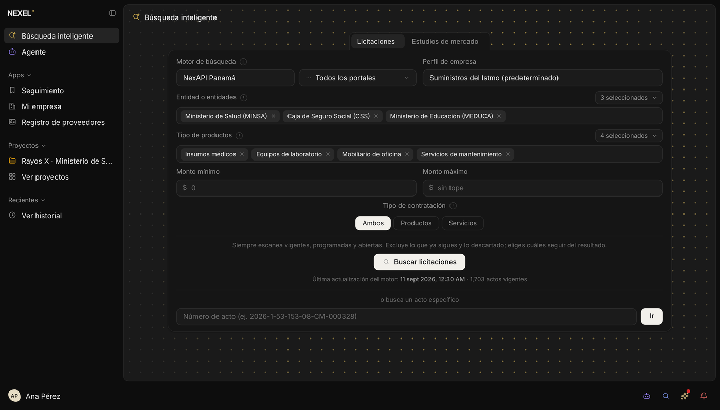 Neo: la búsqueda inteligente con perfil de empresa, entidades y tipo de productos